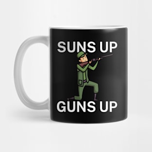 Suns up guns up Mug